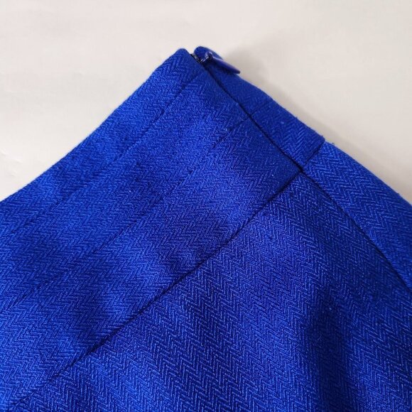 The Limited Women's Size 8 Pencil Skirt Royal Blue - Picture 6 of 6